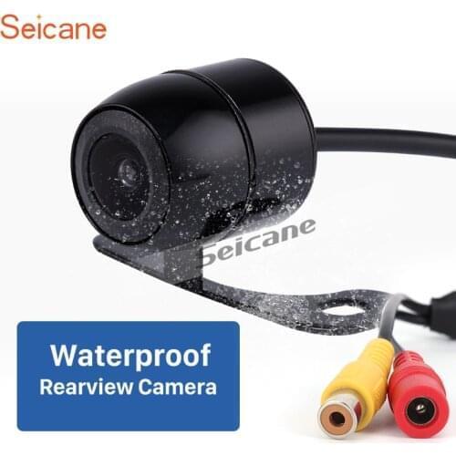 Seicane Waterproof Night Vision 170 Degree Wide Angle Lens Rearview Backup Camera Parking Video 12V 648*488 Pixels