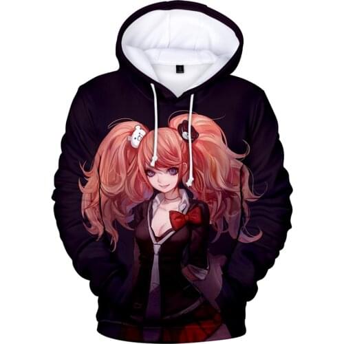 Hot Cosplay Danganronpa:Trigger Happy Havoc Hoodies Sweatshirts 3D Monokuma Long Sleeve Boys/girls/ Casual Tracksuits Oversized