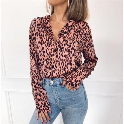 Manubeau Leopard Blouses