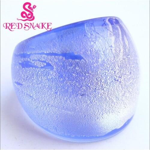 RED SNAKE Brand Fashion Ring Handmade Murano Glass Multifarious Rings RSMG0000#261