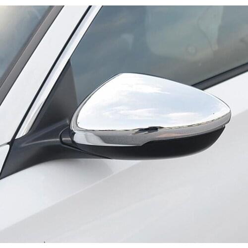 ABS Chrome Auto Side Door Rearview Mirror Cover Trim Sticker Car Styling 2pcs For Honda Accord 10th 2018 2019 Accessories
