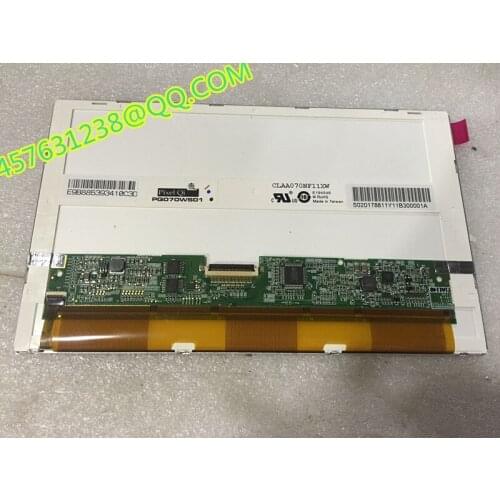 New original A+ 7'' inch Lcd screen CLAA070NF11XW PIXEL QI Display PQ070WS01