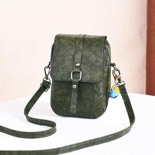 Pu Leather Messenger Bag Wallet Crossbody Cell Phone Shoulder Bag For Women Fashion Daily Use Card Holder Mini Summer