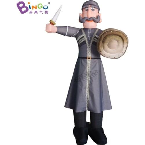Personalized 3 Meters Height Event Outdoor Inflatable Giant Soldier for Decoration Toys BG-C0471