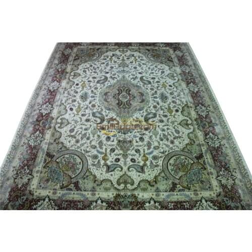Chinese wool carpets Silk Persian Oriental woven Living Room Pattern