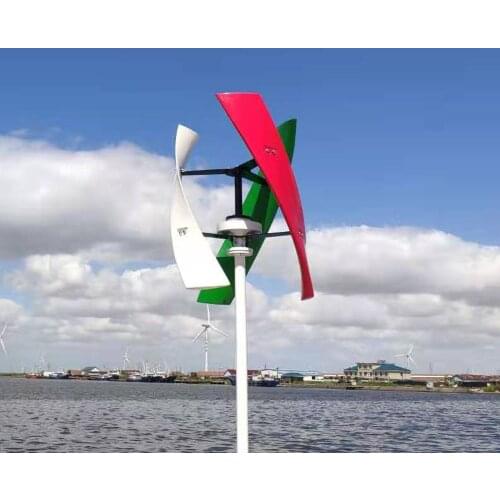 FREE Energy 400 w 600 w 1000w Vertical Axis Permanent Maglev Wind Turbine Generator 12v 24v 48v With MPPT Controller