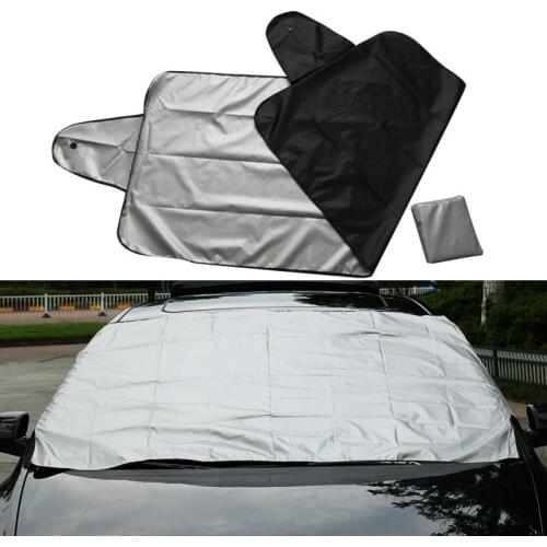 Car Exterior Protection Car Windshield Cover Protector Prevent Snow Ice Sun Shade Dust Frost Freezing Sun Shade Front Rear Cover