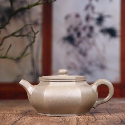High-end yixing masters all hand recommended DaBin six-party craft gift collection certificate teapot tea