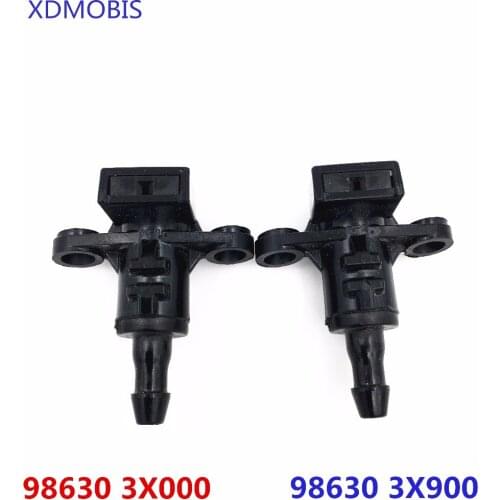 2PCS Windshield Washer Nozzle L+R For Hyundai Elantra AVANTE MD 2011-2014 986303X000 986303X900 98630 3X000 98630 3X900