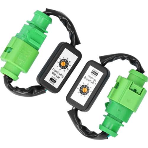 LED Tail Lights Dynamic Turn Signal Adapter Harness Blinker Module Kits Fit for audi A6 C7 2012-2018 Car accessories