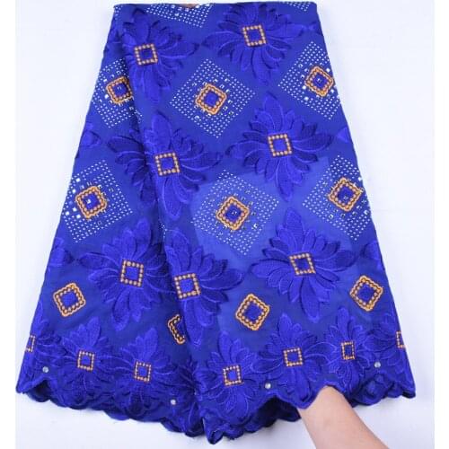 African Cotton Swiss Voile Lace In Switzerland New Arrival Voile Lace 100% Cotton Nigerian Lace Fabrics For Dress Party F1667