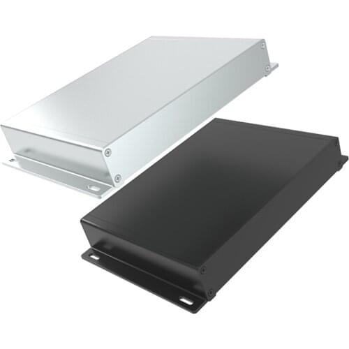 Micro PC Wall Mount Enclosure Case Circuit Board Project Aluminum Box Electronic Enclosure G06 228.2*35mm High Quality