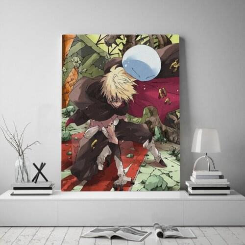 Wall Art Canvas Home Decor Veldora Tempest Painting Print Modern Poster Japan Anime Role Cuadros Modular Picture For Living Room
