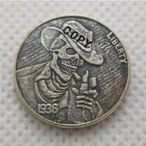 Hobo Nickel Coin_Type #43_1936-D BUFFALO NICKEL COIN COPY