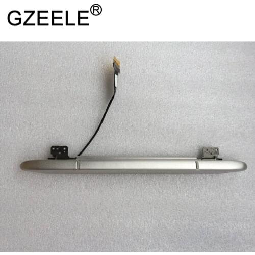 GZEELE new LCD Hinge Cover For Samsung XE500T1C 500T1C BA39-01314A LCD screen shaft joint screen keyboard base line silver color