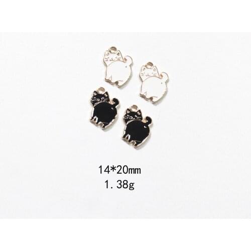 Novelty earrings Korean earrings weird jewellery cute cats cute cat dripping oil alloy earrings jewelry wholesale