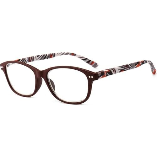 New Trend Fashion Reading Glasses Full Frame Nearsighted Glasses for Men Women HD Resin Eyeglasses +1.0+1.5+2.0+2.5+3.0+3.5+4.0