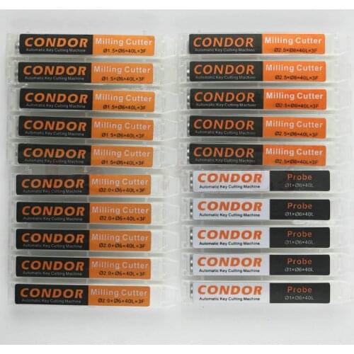 Original Cutter 1.5mm, 2.0mm, 2.5mm and 1.0mm Probe Decorder for Xhorse IKEYCUTTER CONDOR XC-MINI /XC-002 /Dolphin Key Machine