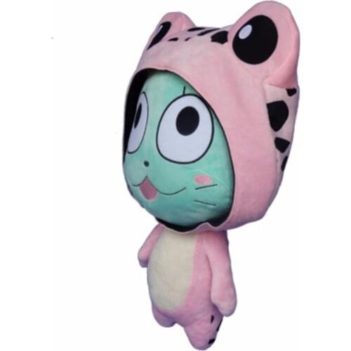 58cm Cartoon Fairy Tail Plush Toys Soft Frosch Plushie Stuffed Toys Anime Fairy Tail Stuffed Dolls Kids Gifts