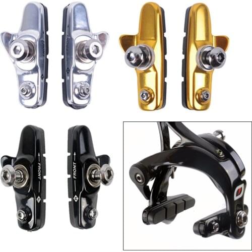 Light-Weight Road Bike Folding Bicycle Parts Brake Shoes Pads for C-Brake Caliper Cheap