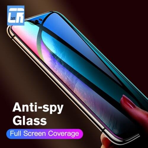 Anti-Spy Protective Glass for Huawei Nova 5T Y6 Y7 Y9 Prime P smart Z 2018 2019 Privacy Screen Protector for Honor 8X V30 8S 9X