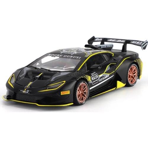 1/32 Alloy Die Cast Sports Car Model Toy Vehicle Simulation Sound Light Pull Back Supercar Toys For Children