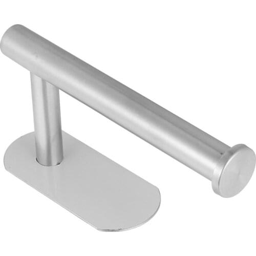 1pc Free Punch Bathroom Napkin Rack Practical Durable Storage Rack Stainless Steel Tissue Holder Roll Paper Toilet Paper Shelf