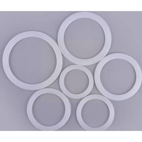 1pc Coffee Pot Sealing Ring Leather Ring Silicone Ring Coffee Accessories Ring Pot Pot Silicone Coffee Seal Moka J3G4