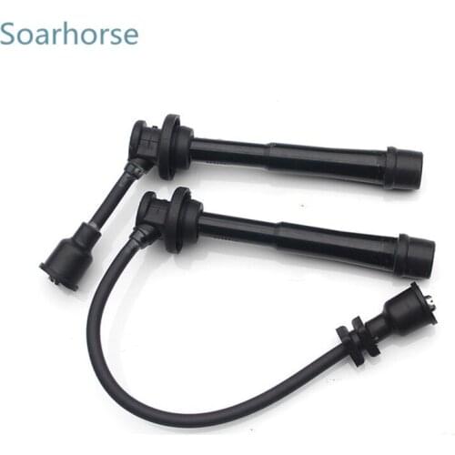 2 Pcs Ignition Coil Cable Spark Plug Damping Wire Set For Suzuki Swift 1.5 SX4 1.6 1.8