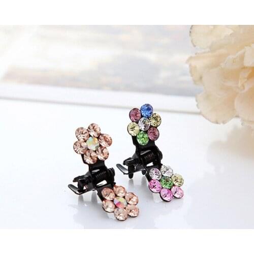 Kids Girls Women Trendy Hair Claws Tiara Childrens Cute Flower Hair Pins Clips Plum Blossom Hair Clips Accessories mujer