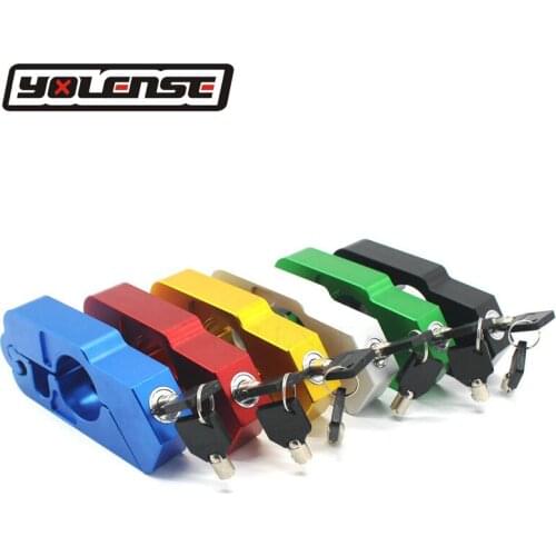 For Suzuki GSX-S1000 GSX1300 CNC Aluminum Motorcycle Handle Lock Handle Grip Security Safety Motorcycle Accessories