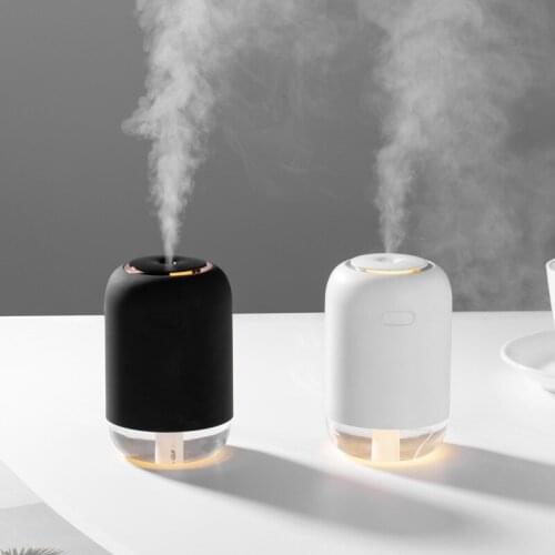 Hot Sale Mini Car Air Humidifier Portable USB Aromatherapy Air Purifying Humidifier With LED Night Light