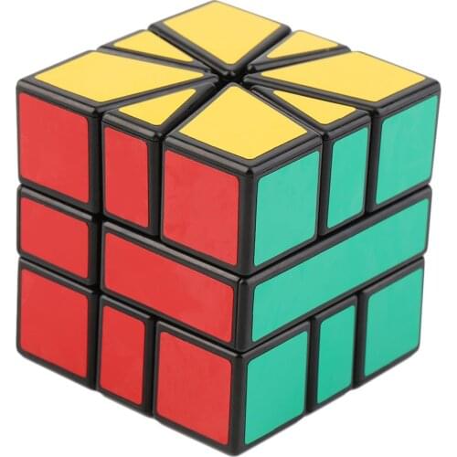 HOT Speed Super Square One SQ-1 Plastic Magic Cube Puzzle Multicolor with Great Corner Cutting Easy & Smooth to Move