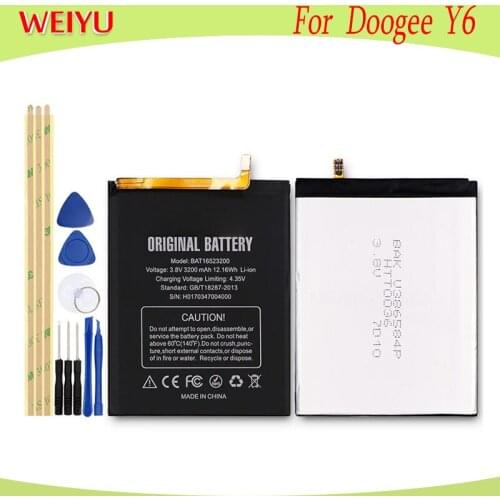 JRZ DOOGEE Y6C Phone Batteries