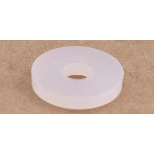 Custom Made 10x Flat Silicone Washer Insulated Washer Gaskets Flat Sealing Spacer OD28MM ID 8MM 28mm x 8mm x4mm