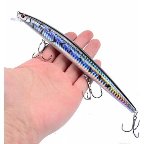 East Rain Suspension lures 18cm 26g Freshwater Saltwater Fishing Lure Suspending Minnow Artificial Hard Bait Free Shipping