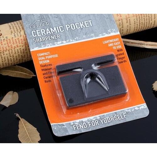 New Arrive Mini Portable Knife Hook Diamond Knife Sharpener Outdoor Sharpening Tool