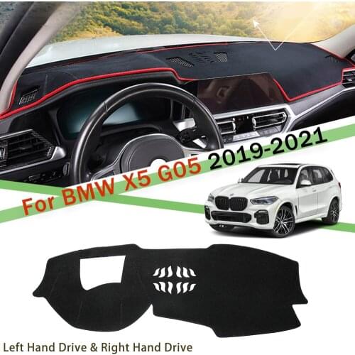 For BMW X5 G05 2019-2021 Anti-Slip Anti-UV Mat Dashboard Cover Pad Sun Shade Dashmat Protect Carpet X5M Accessories
