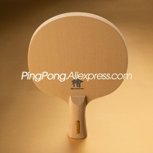 SANWEI H10 (1-Ply HINOKI) SANWEI Table Tennis Blade Solid Cypress SANWEI H-10 Hinoki Ping Pong Bat Paddle