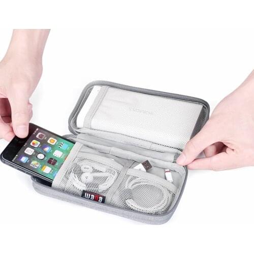 Digital Charger USB Data Cable Storage Bag Organizer Bag Power Bank Earphone Wire Travel Kit Case Electronics Accessories