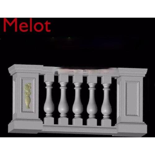 Light Board Vase Mold Villa Special Thickened Plastic Steel Mold Gourd Balcony Vase Column Cement Mold