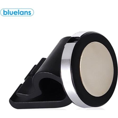Universal Mini Car Vent Magnetic Mobile Phone Navigation Stand Without Blocking Sight Prevents Scratches Falls For Phones