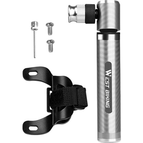 Bike Tyre Air Pump Portable Small Pump Basketball Soccer Inflator