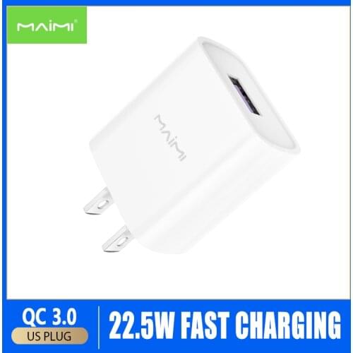 Alatour 22.5W Super Charger Mobile Phone USB Quick QC3.0 US Adapter Fast Charging Charger for Huawei Samsung Xiaomi
