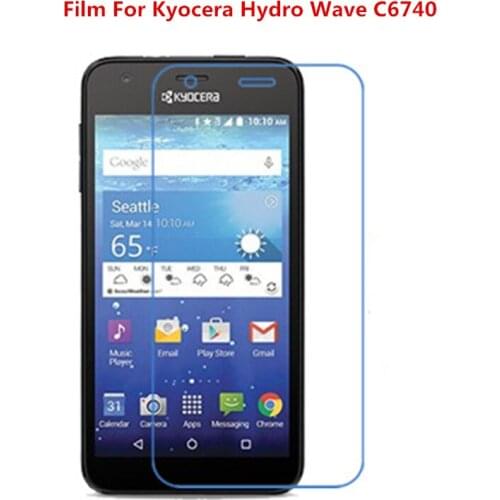 1/2/5/10 Pcs Ultra Thin Clear HD LCD Screen Protector Film With Cleaning Cloth Film For Kyocera Hydro Wave C6740