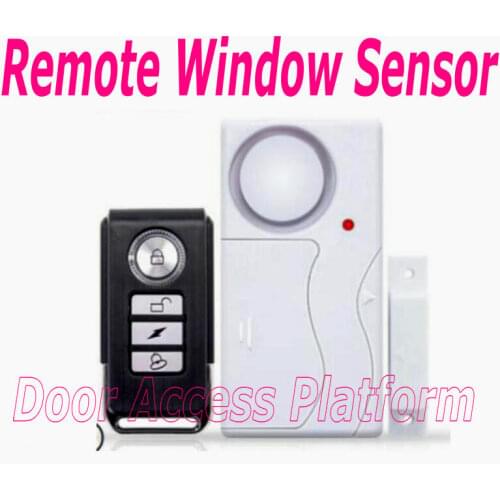1 Order=2 pcs Mini Remote Control Door Window Magnetic Sensor, Key dimension Open gate alarm siren access controller system kit