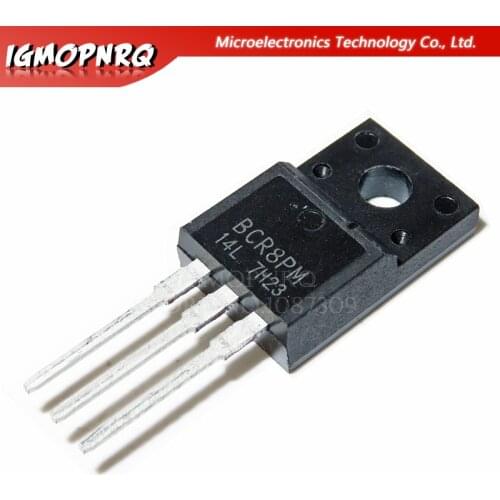 10pcs BCR8PM-14L BCR8PM TO-220F 600V 16A