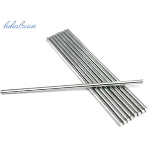 10pcs/lot 2.5*100mm high hardness iron bar deceleration shaft drive shaft for DIY toy car airplane parts