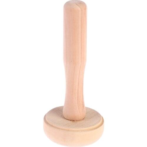 2021 Hot Sale Wooden Mushroom Roller Paper Printing Ink Rubbing Use Art Craft Printmaking Tool