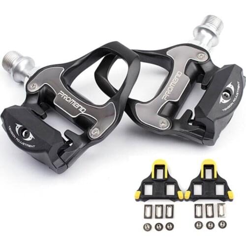 298g Racer Road Bike bicycle self-lock pedal aluminum Alloy bearing pedal with SPD-SL Cleats Bicycle Accessories